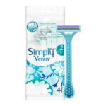 خودتراش ژیلت ونوس مدل Simply Venus بسته 4 عددی