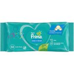 دستمال مرطوب پکیج 52 برگه Prima