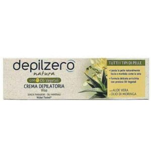 کرم موبر صورت DEPILZERO NATURE با روغن های گیاهی بدون پارابن