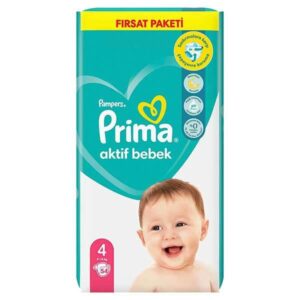 پوشک پریما چسبی سایز 4 بسته 54 عددی