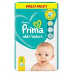 پوشک پریما سایز 2 بسته 72 عددی ترک