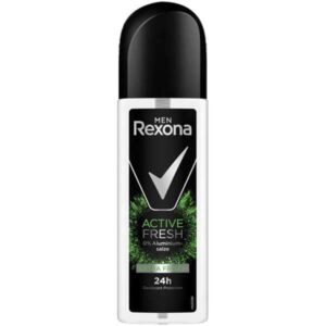 اسپری افشانه دئودورانت مردانه رکسونا مدل Active Fresh حجم 75 میل