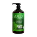 شامپو کراتین سولکس SOLEX با عصاره نعناع حجم 1000 میلی‌لیتر
