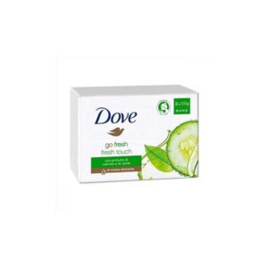 صابون خیار و چای سبز داو dove مدل Go Fresh حجم 100 گرم 2 تایی