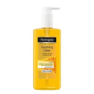 ژل شستشو صورت زردچوبه نوتروژینا مدل Soothing Clear